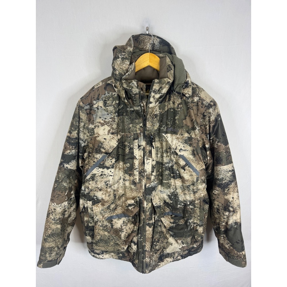 Cabelas O2 Octane Camo GORE-TEX 3M Thinsulate Hunting Jacket Mens Large